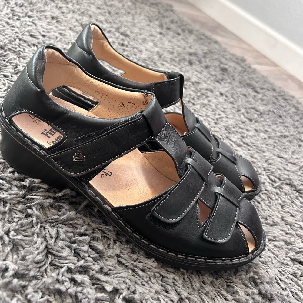 Rieker Finn Comfort Women's Black Sandals